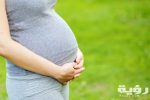 pregnant woman belly scaled