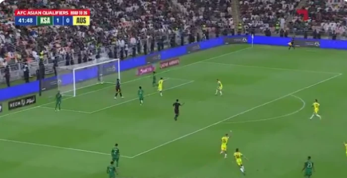 تغطية حصرية: أحداث مباراة السعودية وأستراليا في تصفيات كأس العالم تنتهي بالتعادل 1-1