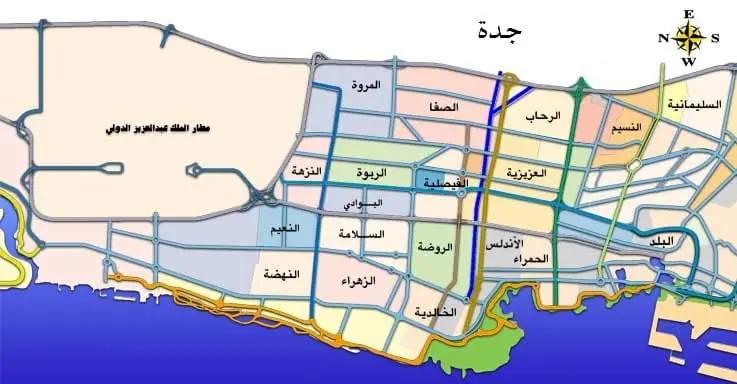 جدة 1446: خريطة الأحياء المستهدفة بالإزالة – تعرف على التفاصيل المهمة!