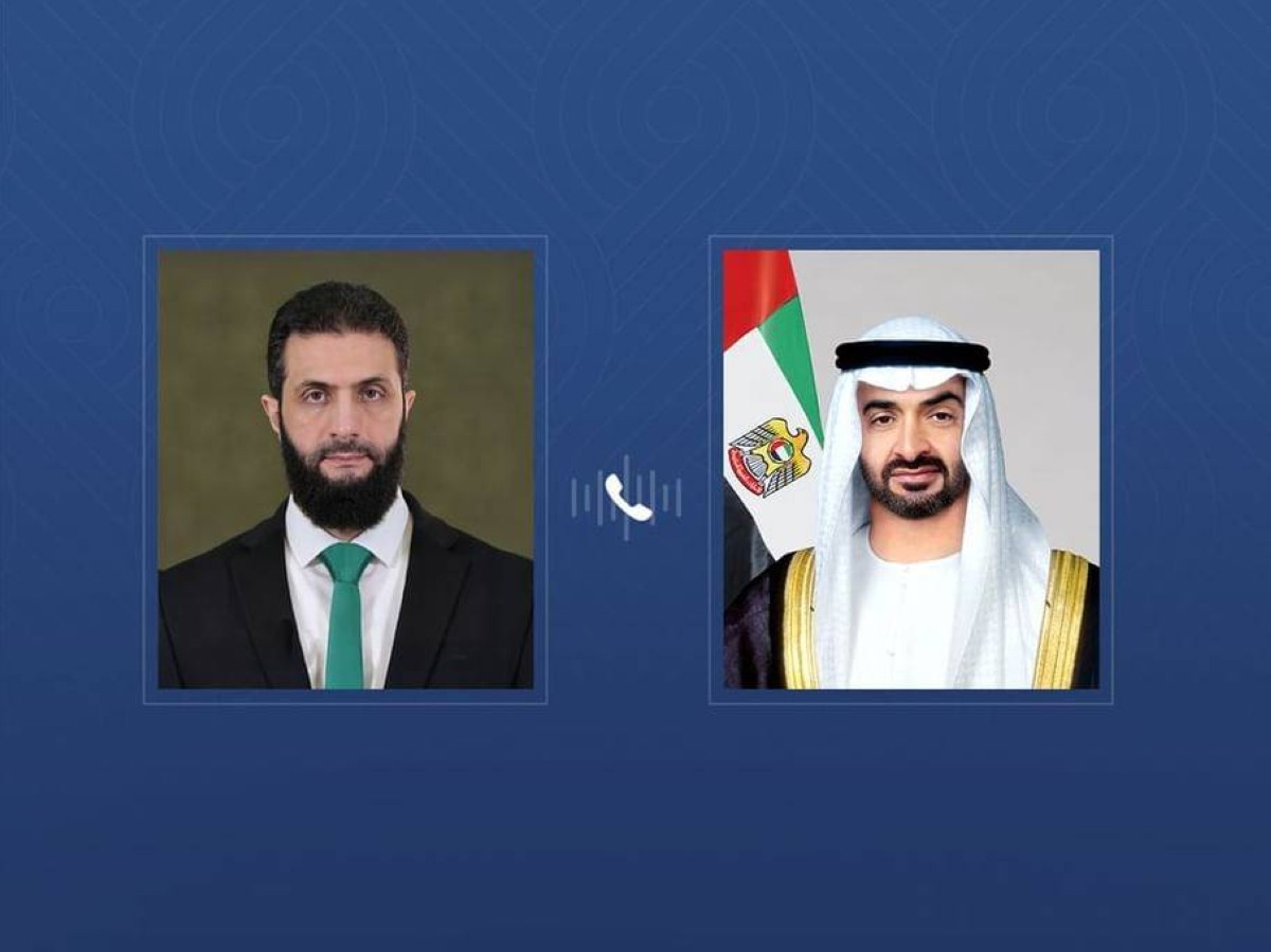 رئيس الدولة يتلقى تهاني عيد الأضحى من الرئيس السوري في اتصال هاتفي مميز