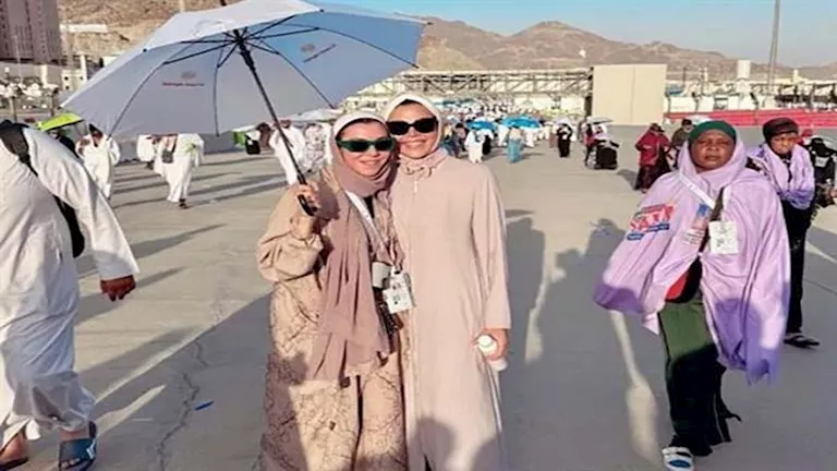 ريهام حجاج وسعد الدين الهلالي: لحظات مميزة خلال أداء مناسك الحج - صور حصرية