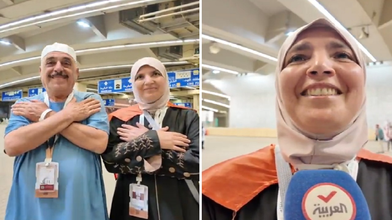 شاهد: امرأة تطلب من زوجها مهرها حجًا إلى بيت الله، لحظة مؤثرة تلامس القلوب!