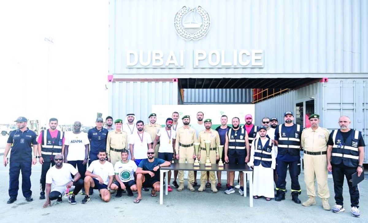 شرطة دبي تُكرم الفائزين في بطولة «الرجل الحديدي» وسط أجواء حماسية