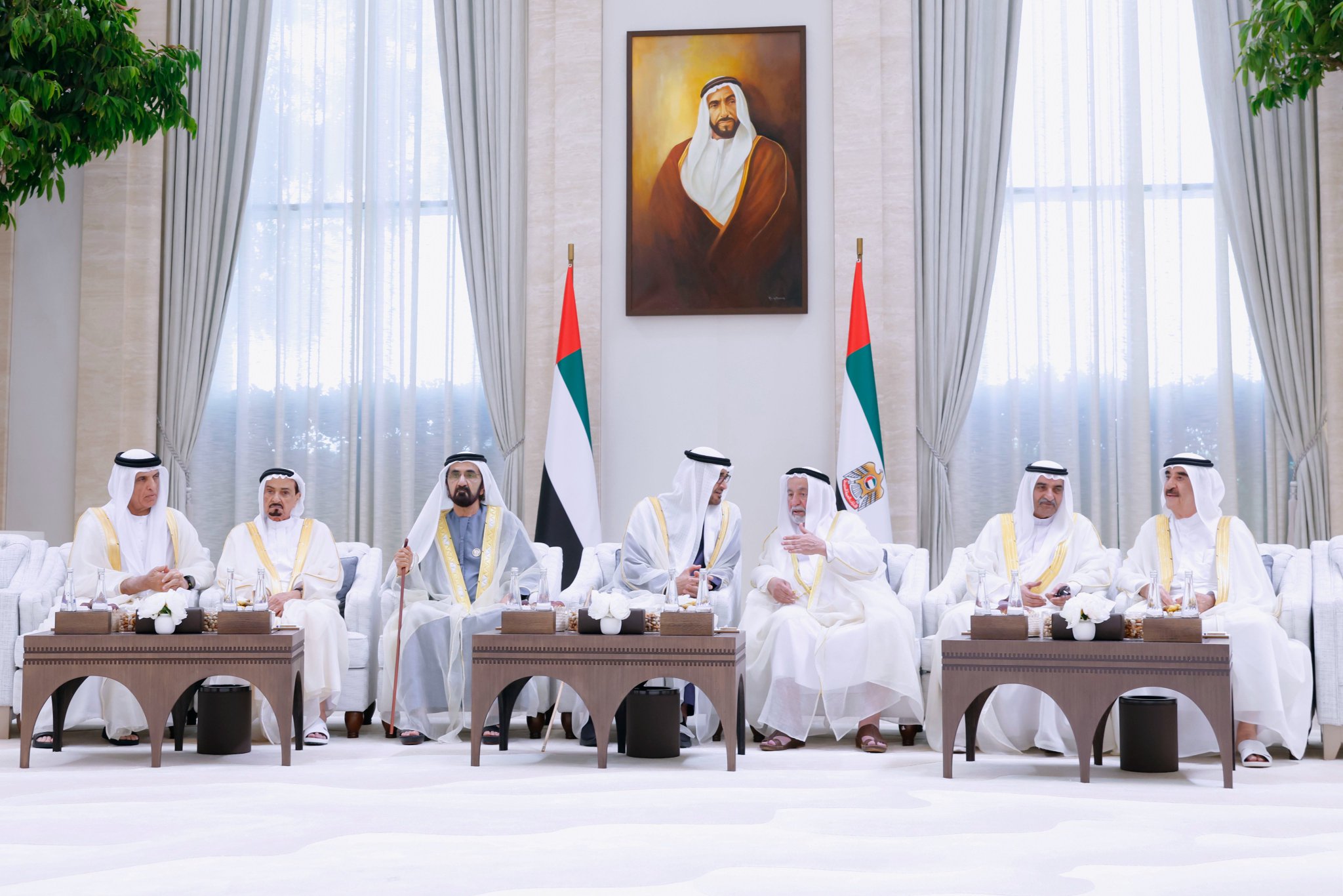 لقاء مميز بين حكام الإمارات بمناسبة عيد الأضحى المبارك: تعزيز الروابط الأخوية والتعاون