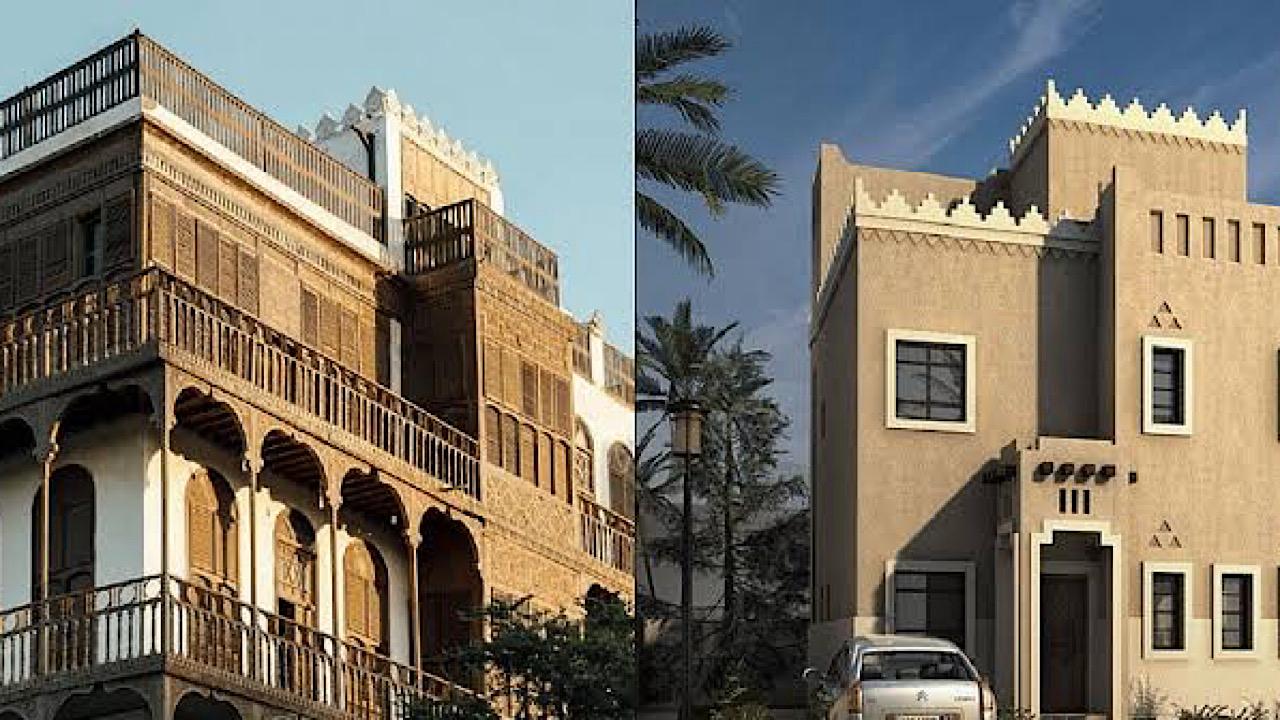 تصميمات معمارية سعودية تبرز جمال واجهات الفلل في الأحساء والطائف
