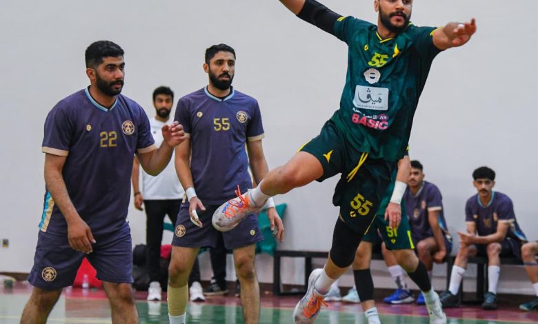 الخليج يتصدر دوري ممتاز اليد السعودي بعد تعادل الهدى والأهلي في الجولة الخامسة 1 الخليج يتصدر دوري ممتاز اليد السعودي بعد تعادل الهدى والأهلي في الجولة الخامسة