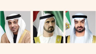رئيس الدولة ونائباه يبعثون برسالة تهنئة خاصة لرئيس نيبال بمناسبة ذكرى يوم الدستور