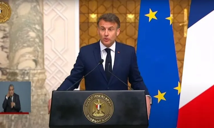 ماكرون يؤكد التزامه بحل الدولتين ويكشف عن مسار جديد للسلام في الشرق الأوسط بالتعاون مع السعودية 1 ماكرون يؤكد التزامه بحل الدولتين ويكشف عن مسار جديد للسلام في الشرق الأوسط بالتعاون مع السعودية