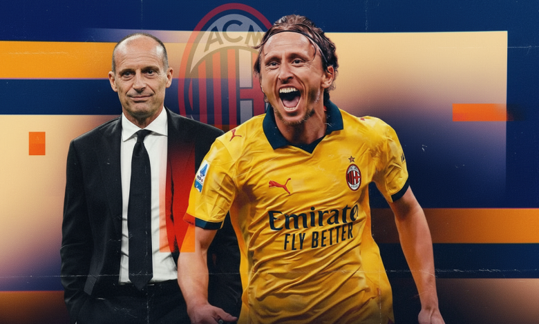 مودريتش تحت الضغط مع ميلان: هل آن الأوان لإنقاذه من قبضة أليجري؟