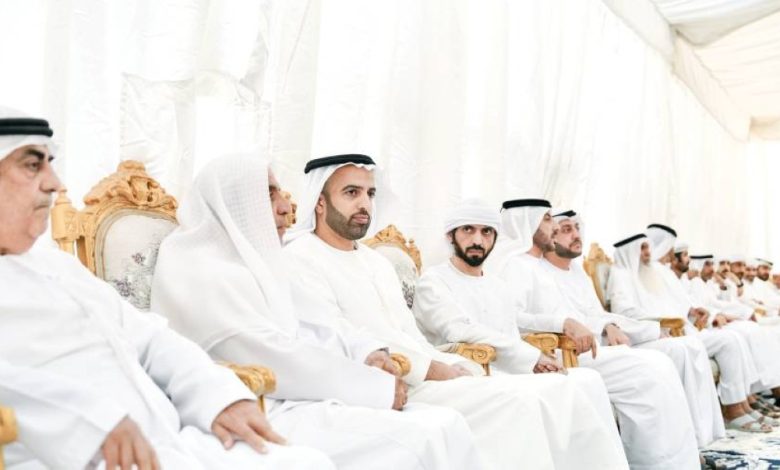 ولي عهد رأس الخيمة يقدم تعازيه القلبية في وفاة أرملة صالح الشحي: لحظات من الحزن والتضامن 1 ولي عهد رأس الخيمة يقدم تعازيه القلبية في وفاة أرملة صالح الشحي: لحظات من الحزن والتضامن