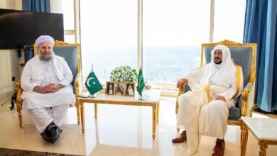 آل الشيخ يلتقي عضو مجلس الشيوخ الباكستاني لبحث تعزيز التعاون في خدمة العمل الإسلامي - تفاصيل حصرية 4 آل الشيخ يلتقي عضو مجلس الشيوخ الباكستاني لبحث تعزيز التعاون في خدمة العمل الإسلامي - تفاصيل حصرية