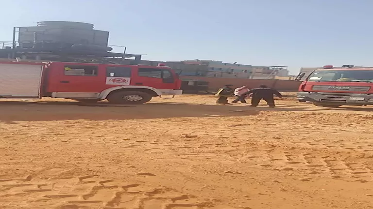 إخماد حريق هائل في مصنع أغذية بمدينة السادات: تفاصيل وصور حصرية 1 إخماد حريق هائل في مصنع أغذية بمدينة السادات: تفاصيل وصور حصرية