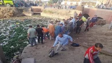 إنقاذ 10 تلاميذ بعد سقوط "توكتوك" في مصرف بأسيوط أثناء توجههم إلى المدرسة