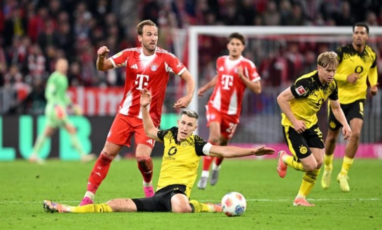 بايرن ميونخ يحقق انتصارًا مثيرًا على دورتموند في كلاسيكو البوندسليغا: تفاصيل المباراة وأبرز اللحظات! 1 بايرن ميونخ يحقق انتصارًا مثيرًا على دورتموند في كلاسيكو البوندسليغا: تفاصيل المباراة وأبرز اللحظات!