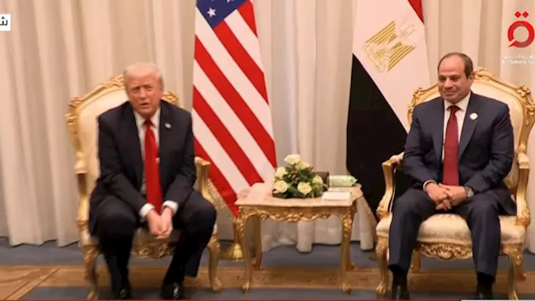 ترامب: الرئيس السيسي قائد بارز وصداقة راسخة تجمعنا
