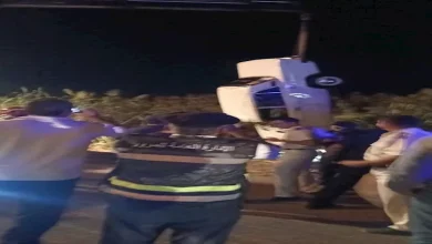 مصرع شاب في حادث مروع بعد انقلاب سيارته في ترعة بالبحيرة - تفاصيل وصور 4 مصرع شاب في حادث مروع بعد انقلاب سيارته في ترعة بالبحيرة - تفاصيل وصور