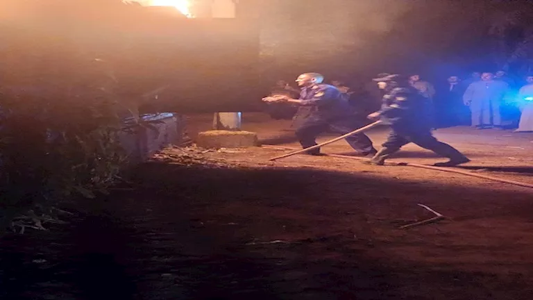 نجاح فرق الإطفاء في السيطرة على حريق بمحطة كهرباء أسيوط دون إصابات - تفاصيل وصور حصرية 1 نجاح فرق الإطفاء في السيطرة على حريق بمحطة كهرباء أسيوط دون إصابات - تفاصيل وصور حصرية