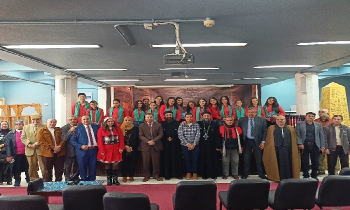 متحف آثار طنطا يحتفل بالعام الجديد بروح الوحدة الوطنية في أجواء احتفالية مميزة 1 متحف آثار طنطا يحتفل بالعام الجديد بروح الوحدة الوطنية في أجواء احتفالية مميزة